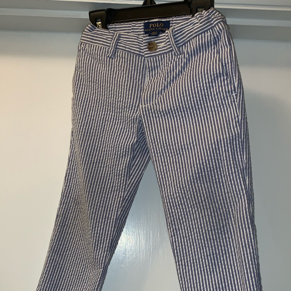 Toddler Polo RL Seersucker Pant